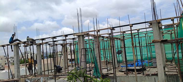 Columns and slab shuttering